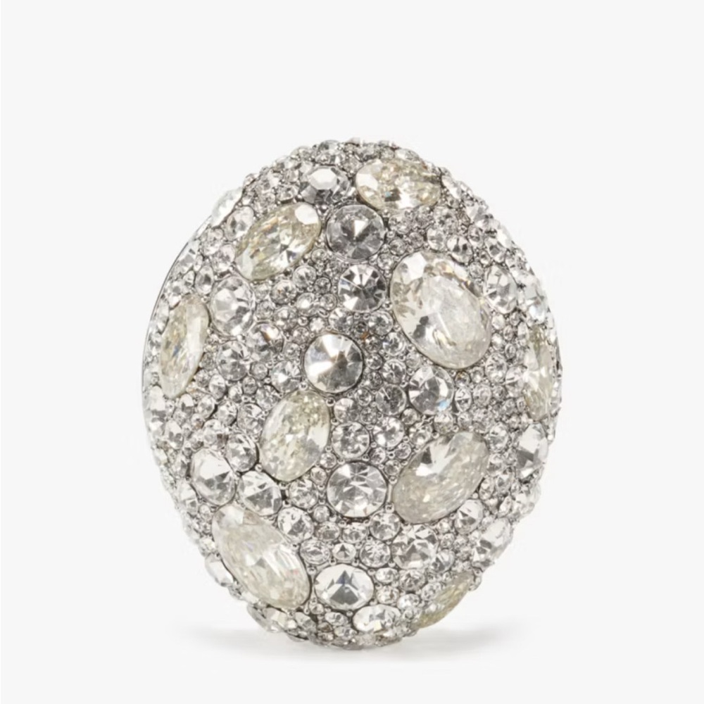 Kate Spade Mood Pave Ring ~ Huge Rhinestone Big Dome Cocktail Ring